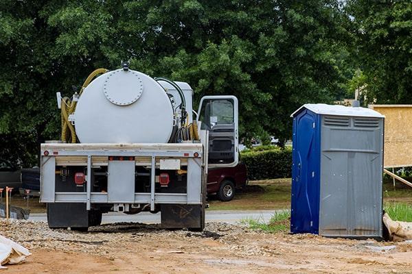 workers at Porta Potty Rental of New Albany